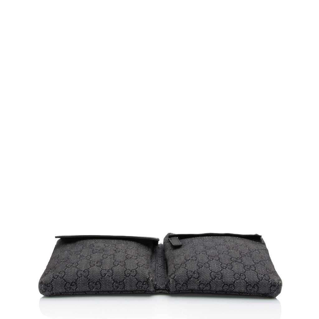 Gucci GG Denim Belt Bag (SHF-t5lFV4)