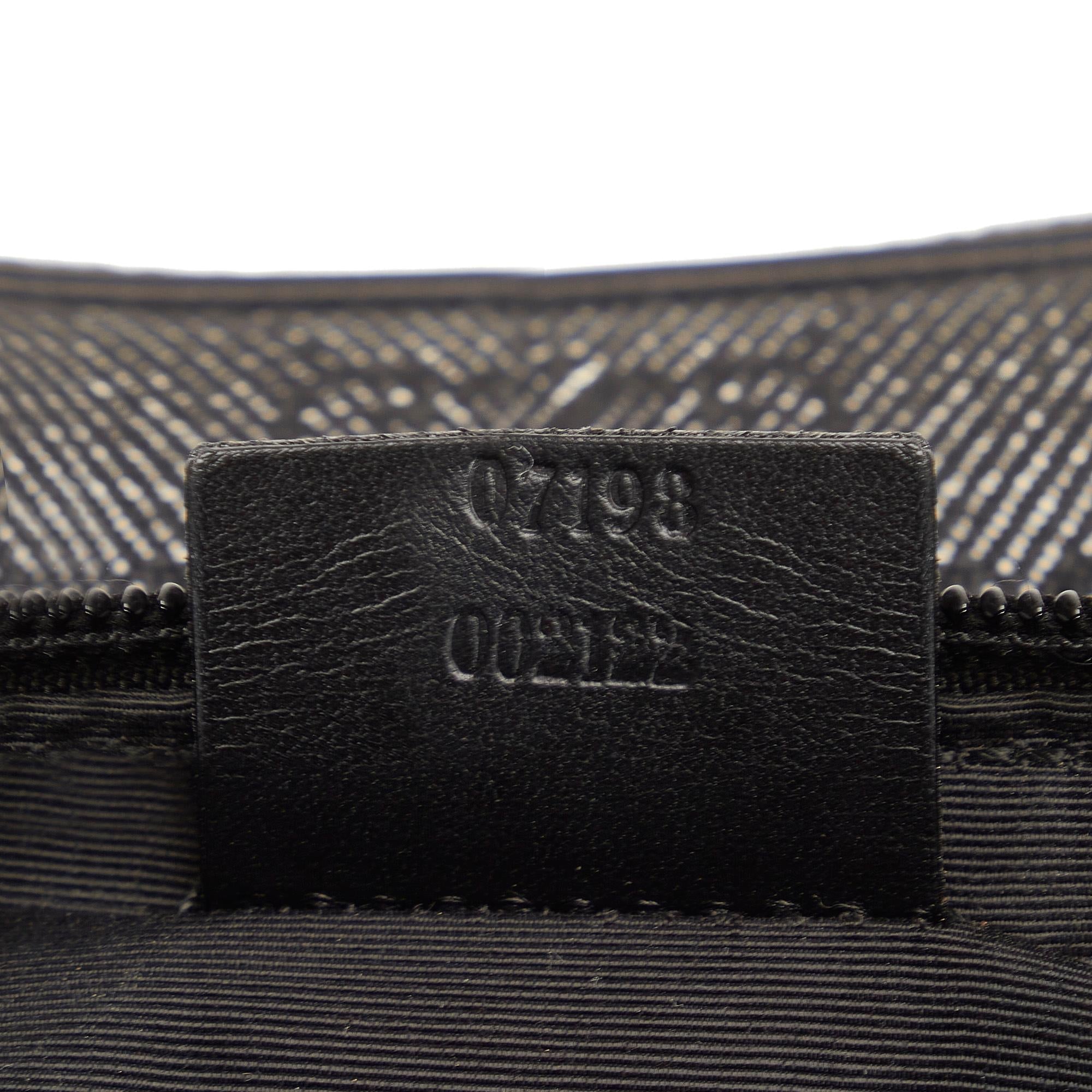 Gucci GG Denim Boat Baguette (SHG-CGZkjD)