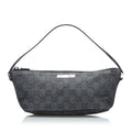 Gucci GG Denim Boat Baguette (SHG-CGZkjD)