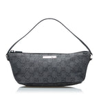 Gucci GG Denim Boat Baguette (SHG-CGZkjD)
