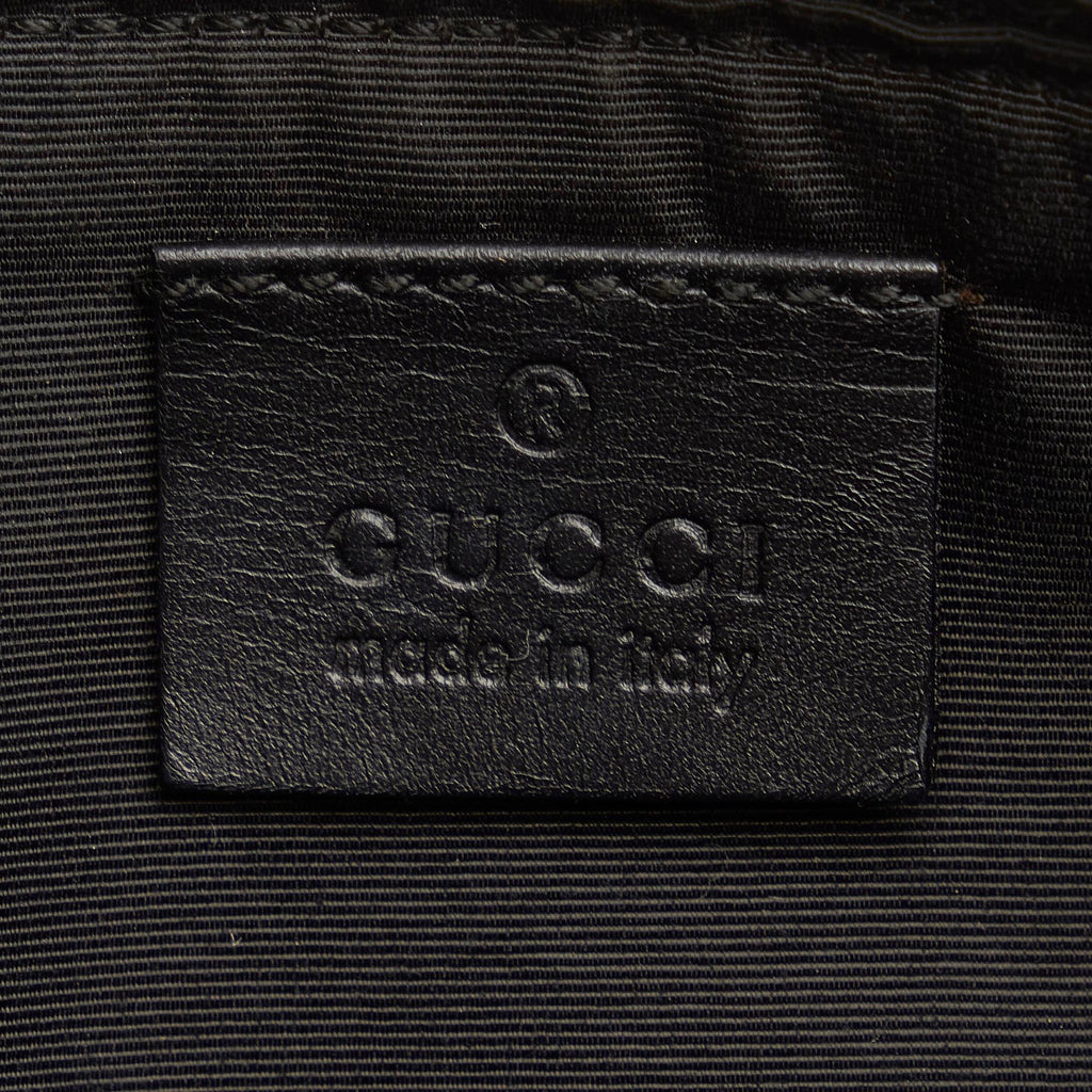Gucci GG Denim Boat Baguette (SHG-CGZkjD)
