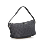 Gucci GG Denim Boat Baguette (SHG-2yQjKr)