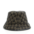 Gucci GG Denim Bucket Hat - Size M