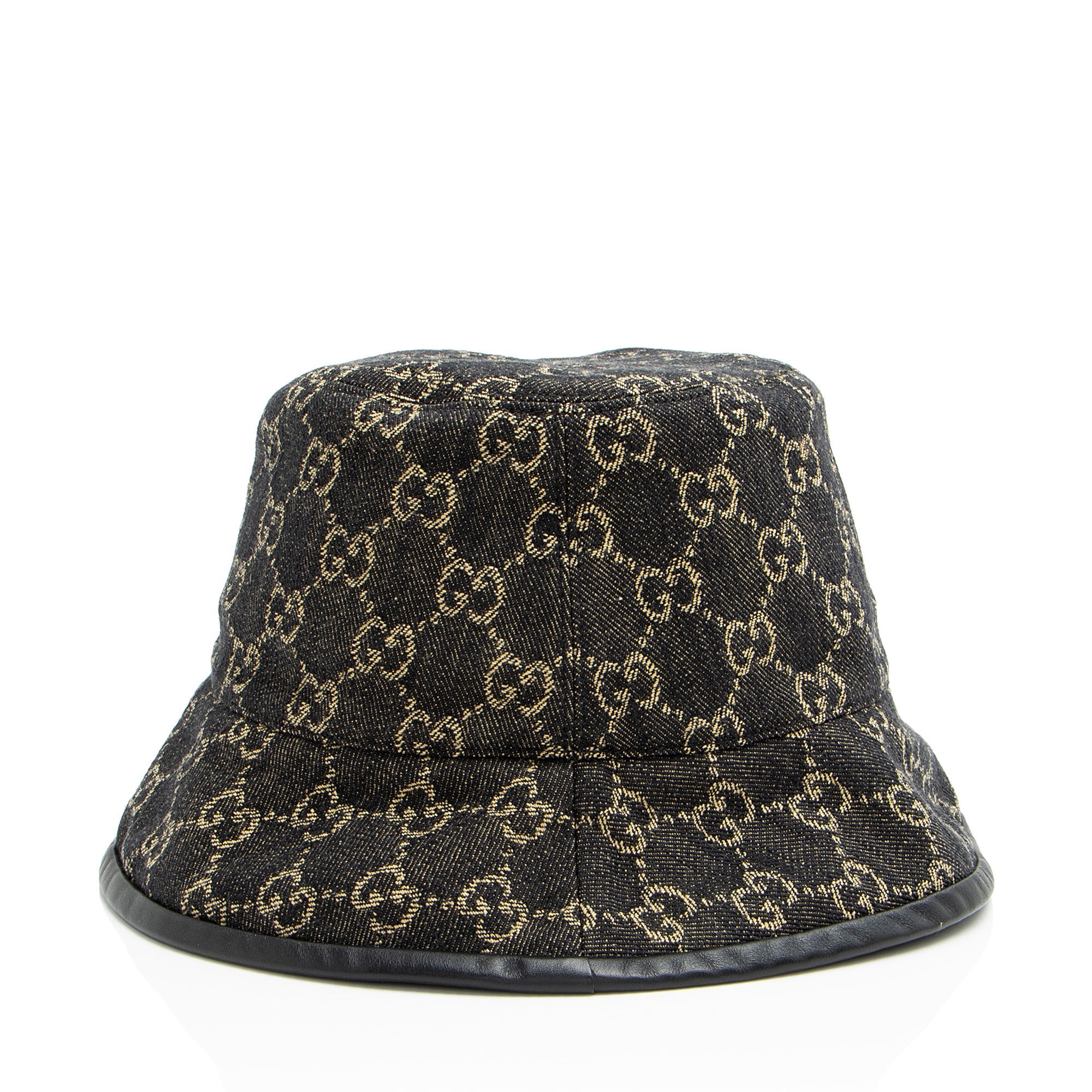 Gucci GG Denim Bucket Hat - Size M