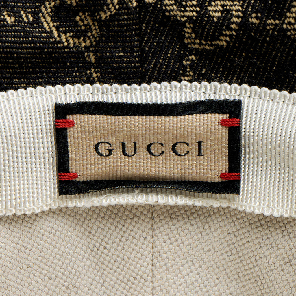 Gucci GG Denim Bucket Hat - Size M