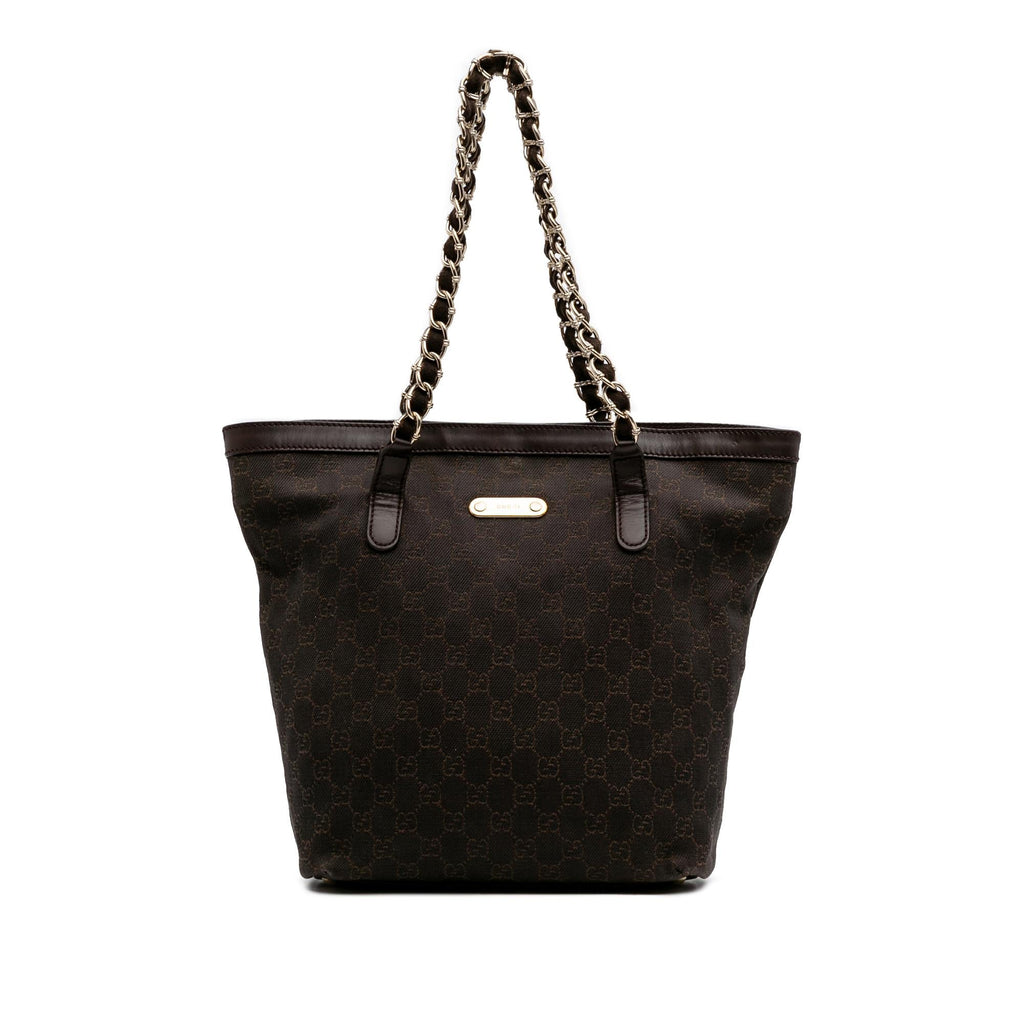Gucci GG Denim Capri Tote