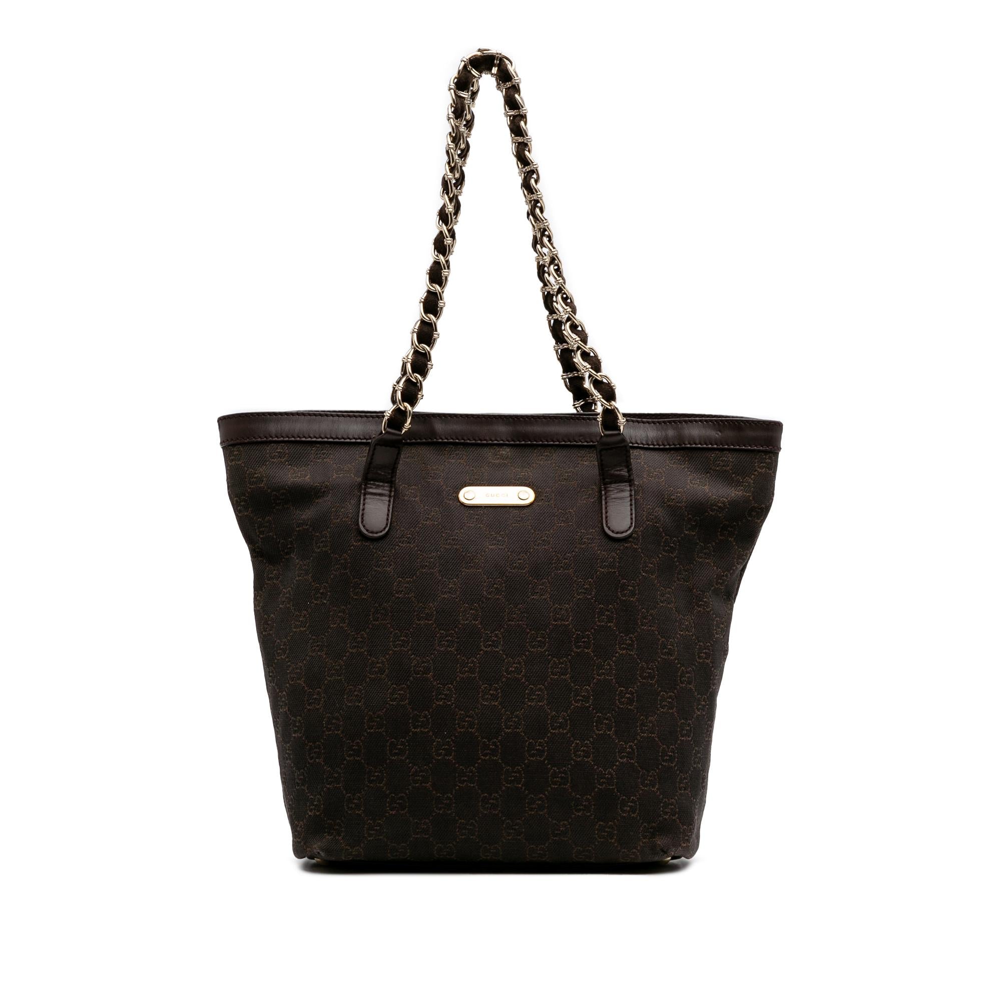 Gucci GG Denim Capri Tote