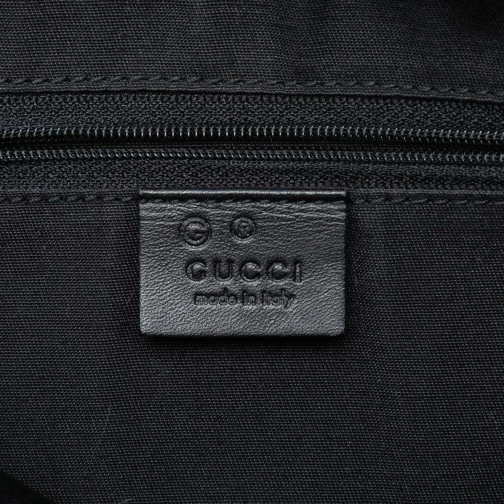Gucci GG Denim Charmy Boston Bag