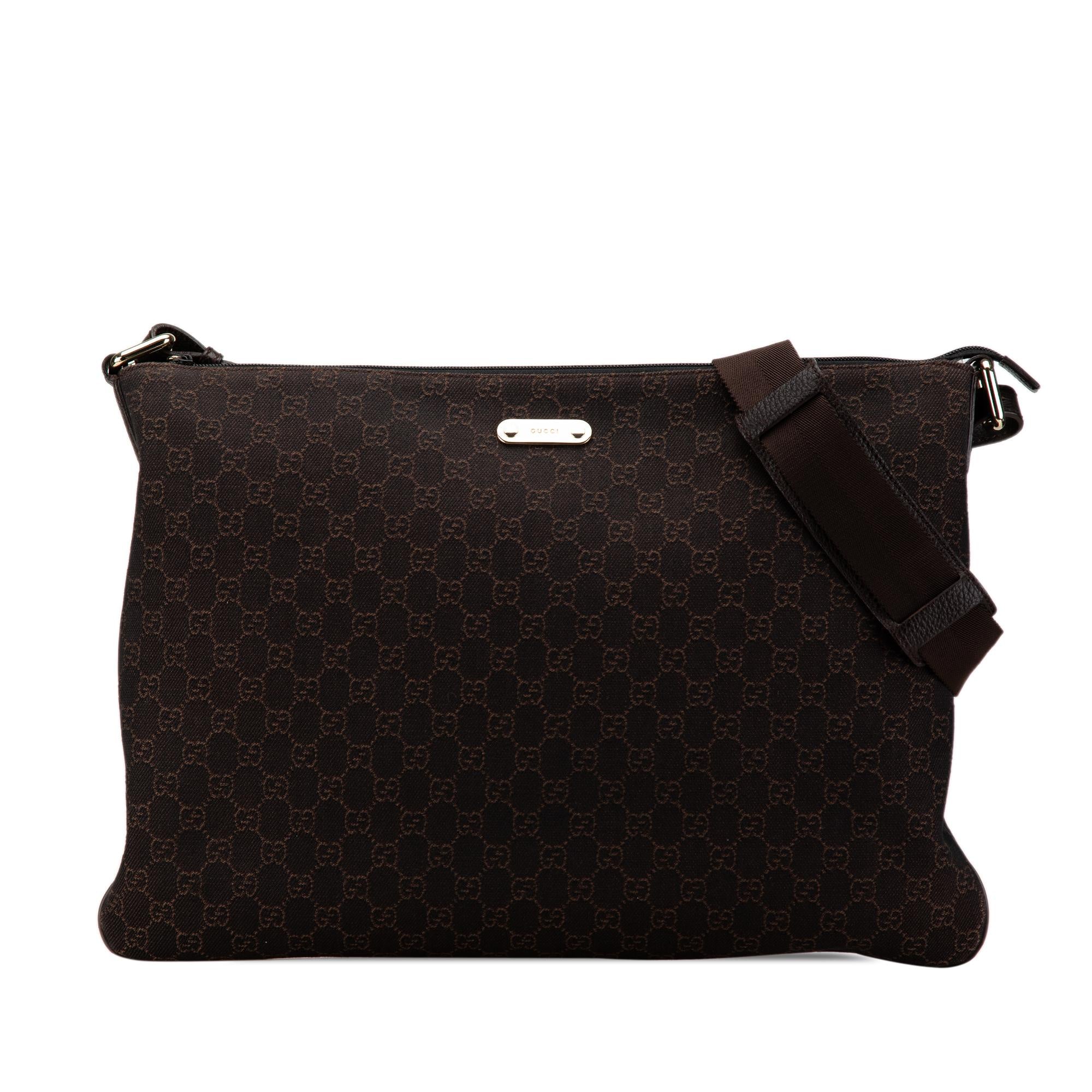 Gucci GG Denim Crossbody (SHG-VCWzhC)