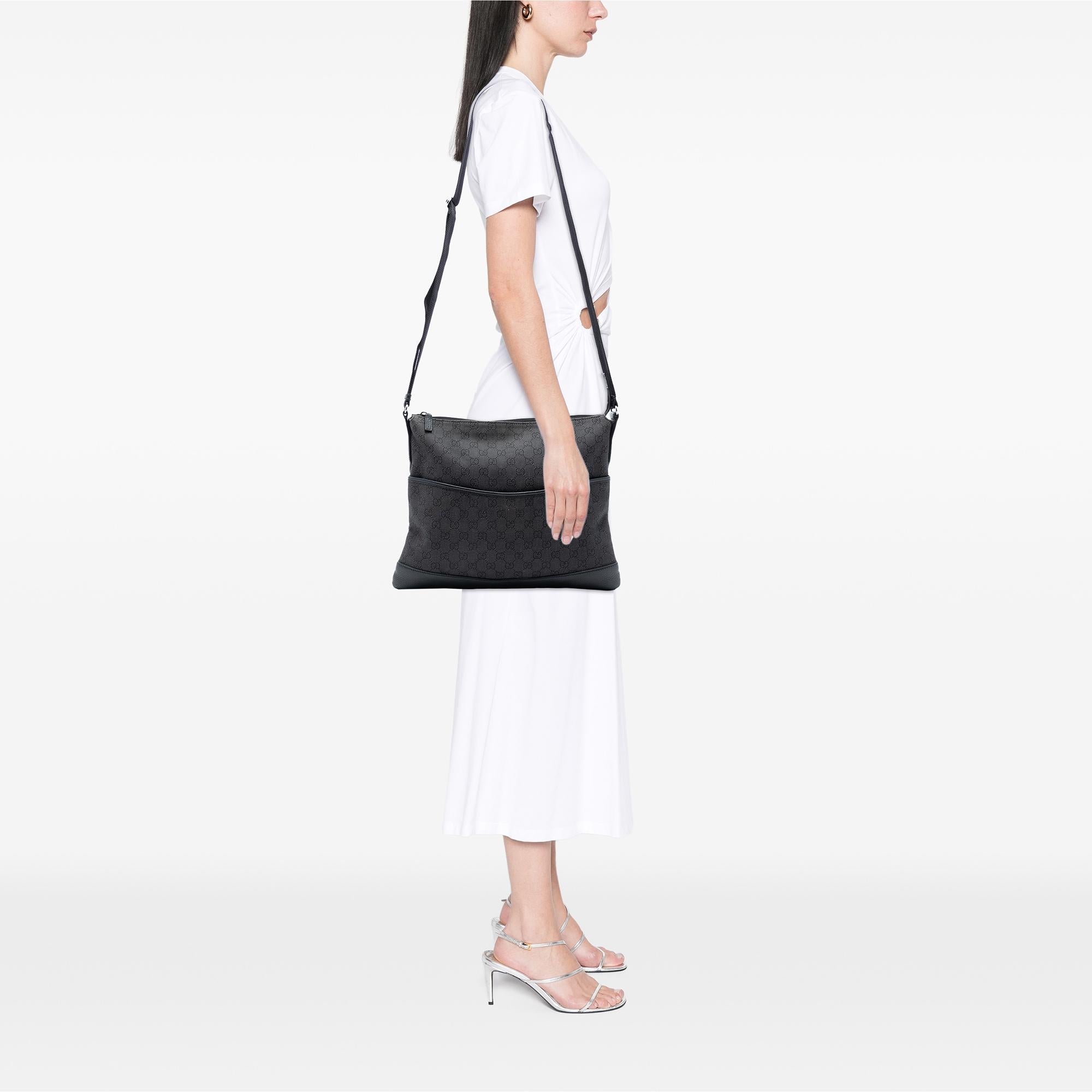 Gucci GG Denim Crossbody