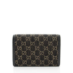 Gucci GG Denim Dionysus Chain Wallet (SHF-Y4jnLT)