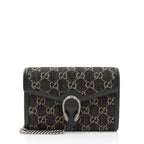 Gucci GG Denim Dionysus Chain Wallet (SHF-Y4jnLT)