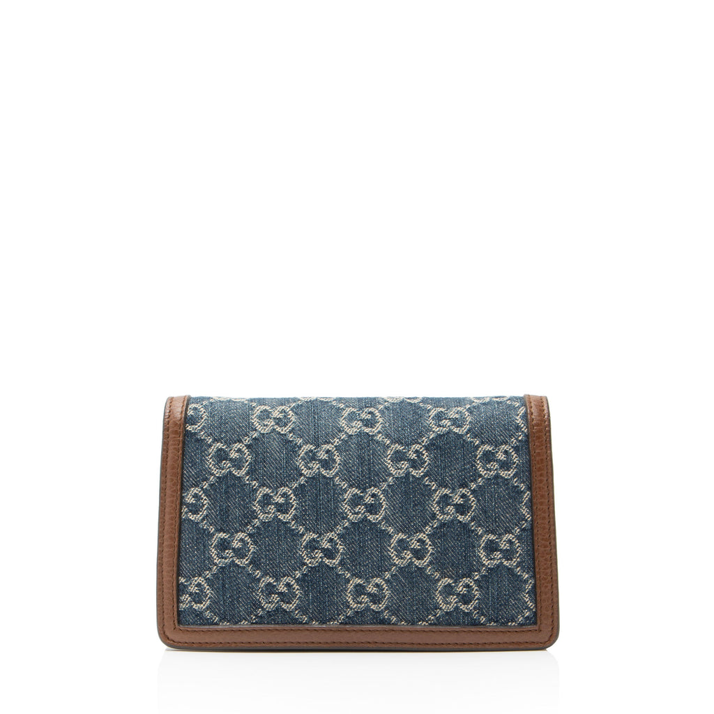 Gucci GG Denim Dionysus Mini Shoulder Bag