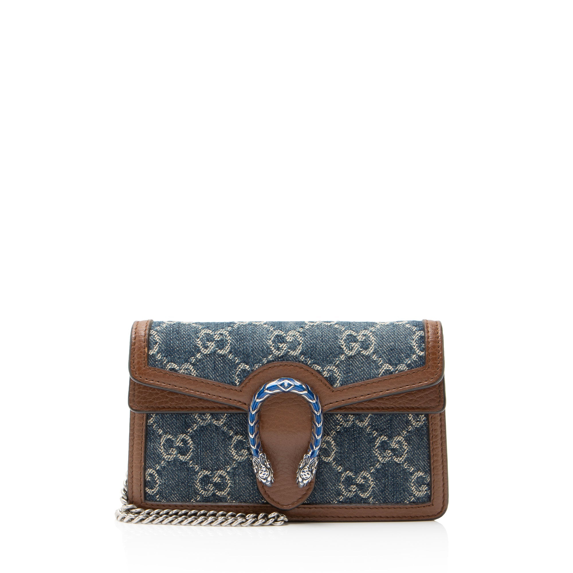 Gucci GG Denim Dionysus Mini Shoulder Bag