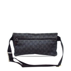 Gucci GG Denim Double Pocket Belt Bag (SHG-9qTC5e)