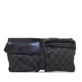 Gucci GG Denim Double Pocket Belt Bag (SHG-9qTC5e)
