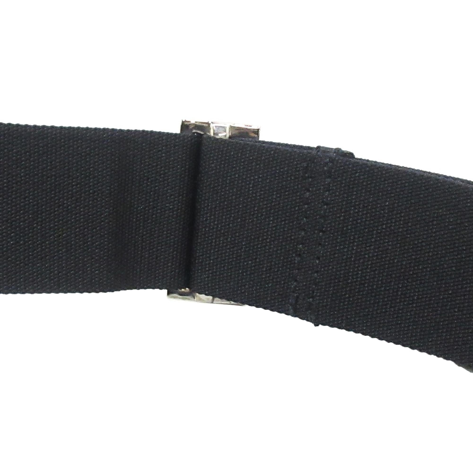 Gucci GG Denim Double Pocket Belt Bag (SHG-7wlRCP)