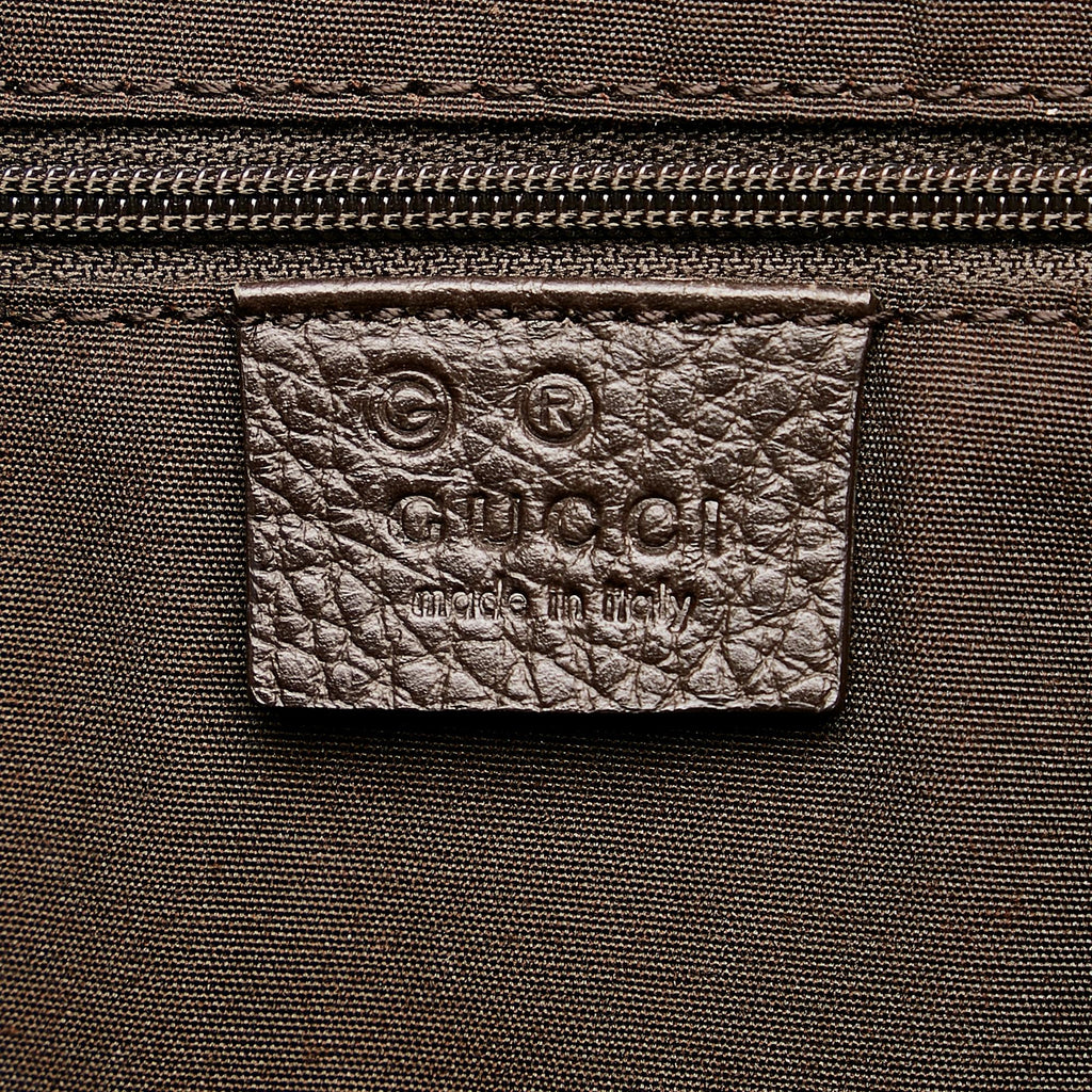 Gucci GG Denim Half Moon Crossbody Bag (SHG-35631)
