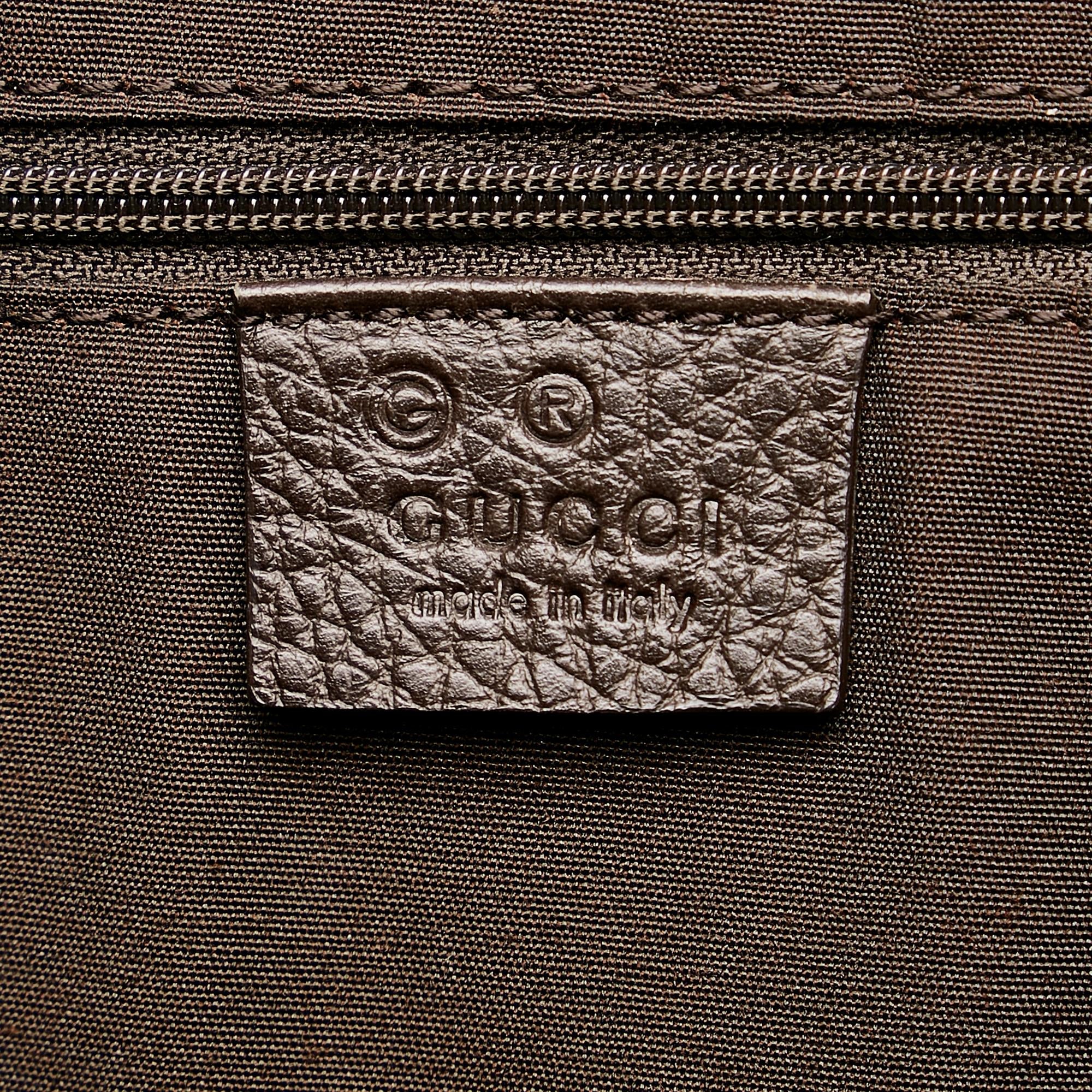 Gucci GG Denim Half Moon Crossbody Bag (SHG-35631)