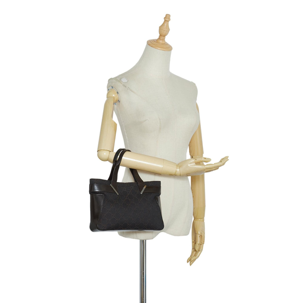 Gucci GG Denim Handbag (SHG-RcMhnF)