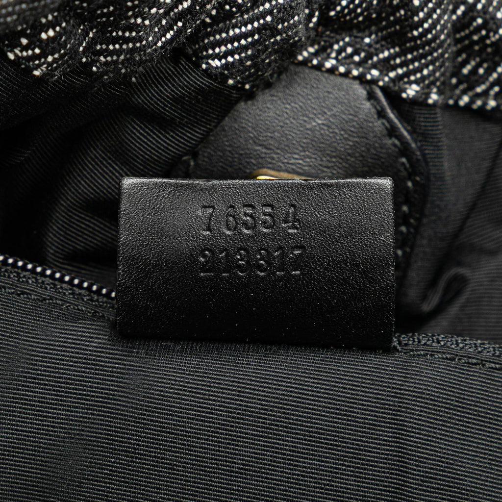 Gucci GG Denim Handbag