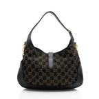 Gucci GG Denim Jackie 1961 Medium Shoulder Bag