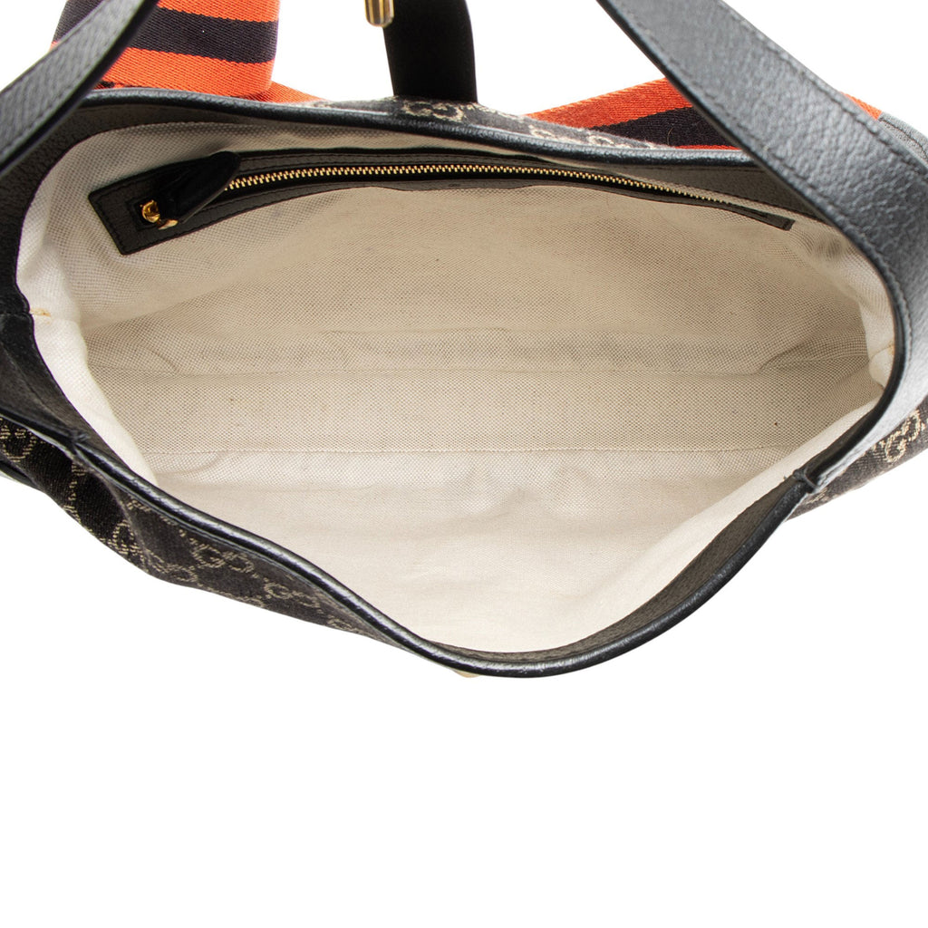 Gucci GG Denim Jackie 1961 Medium Shoulder Bag
