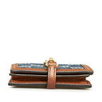 Gucci GG Denim Jackie Compact Wallet (SHG-LZ089d)