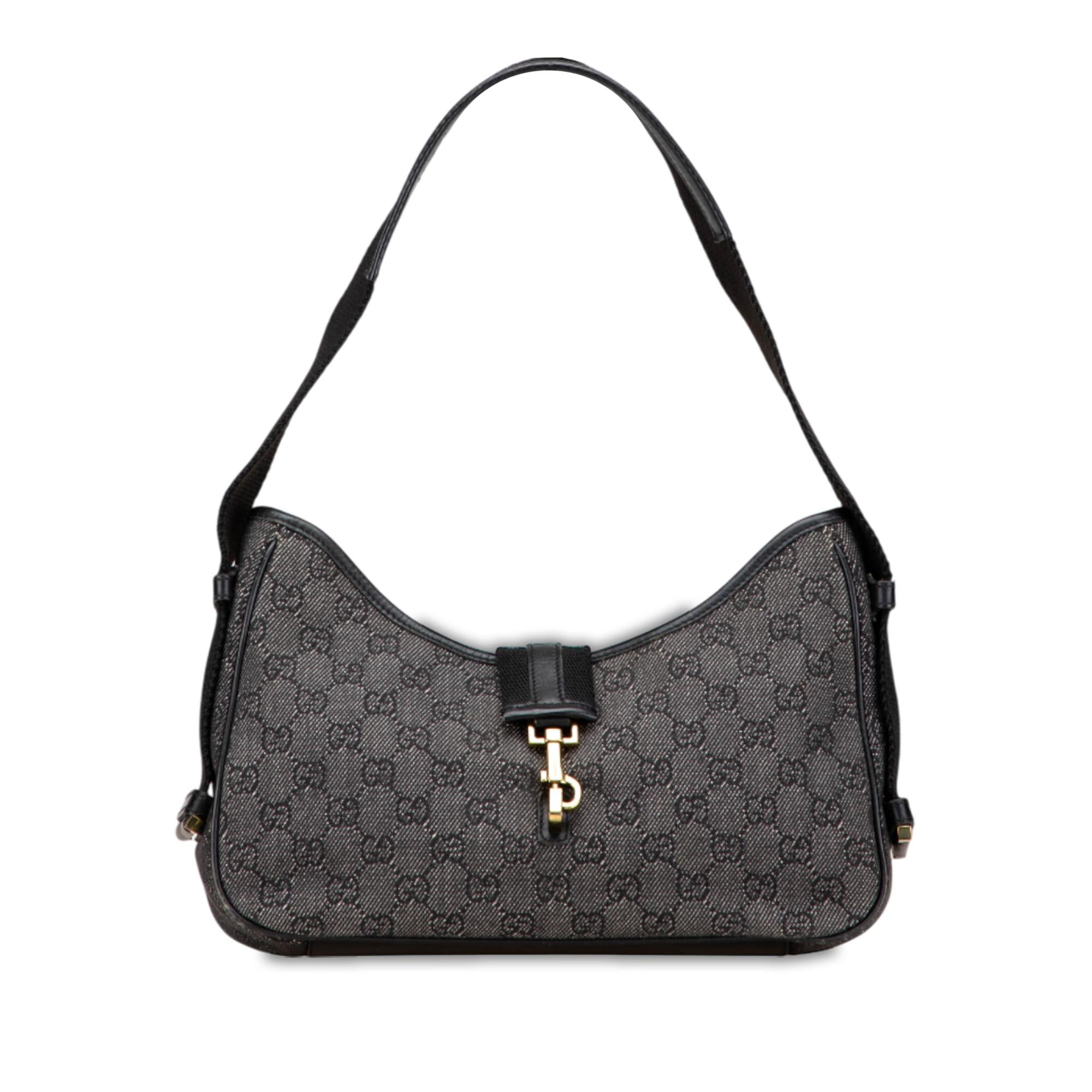 Gucci GG Denim Jackie Shoulder Bag