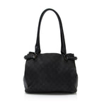 Gucci GG Denim Leather Square Tote