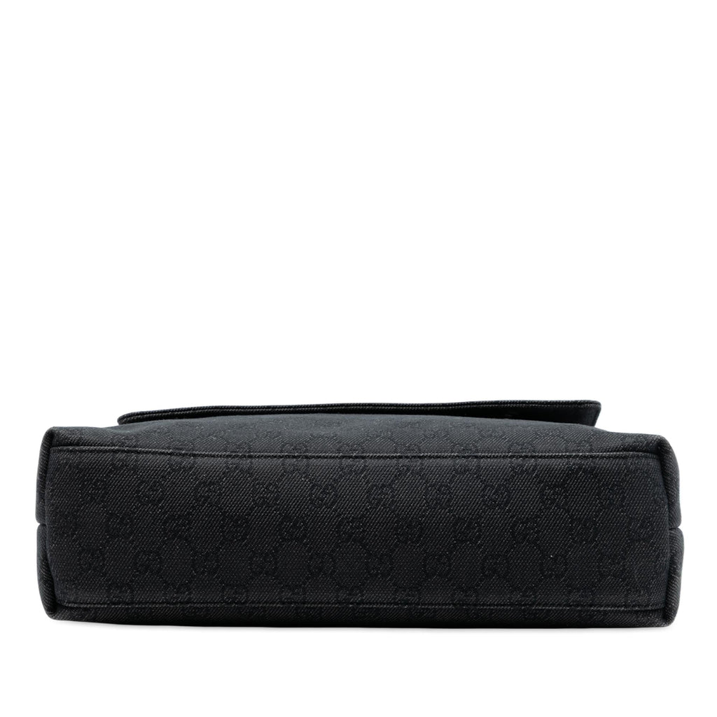 Gucci GG Denim Messenger Bag