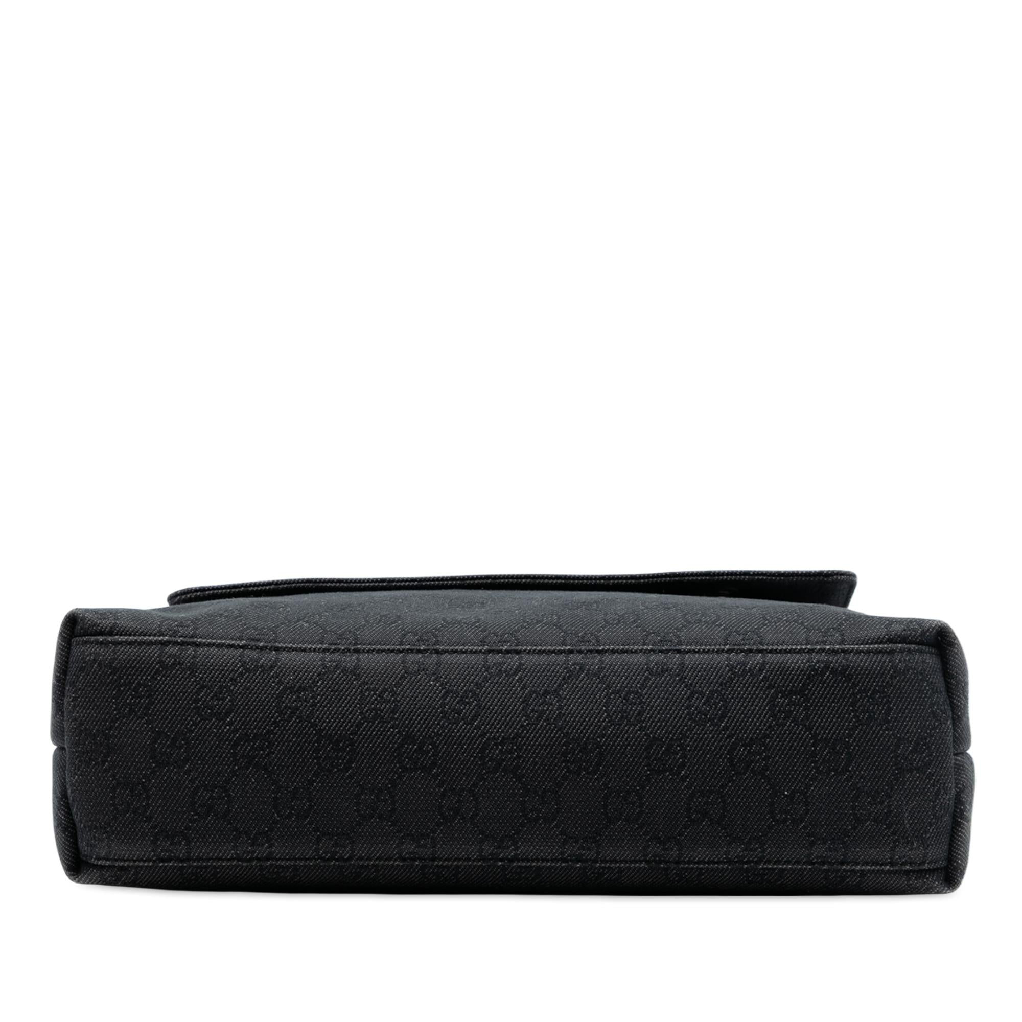 Gucci GG Denim Messenger Bag
