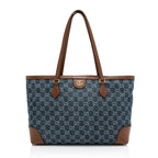 Gucci GG Denim Ophidia Medium Tote (SHF-DAKiQf)