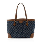 Gucci GG Denim Ophidia Medium Tote (SHF-YdRSNY)