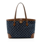 Gucci GG Denim Ophidia Medium Tote (SHF-YdRSNY)