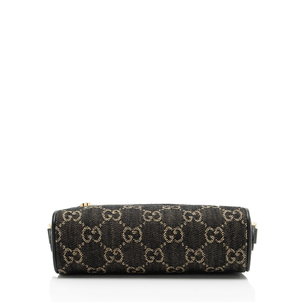 Gucci GG Denim Ophidia Mini Shoulder Bag