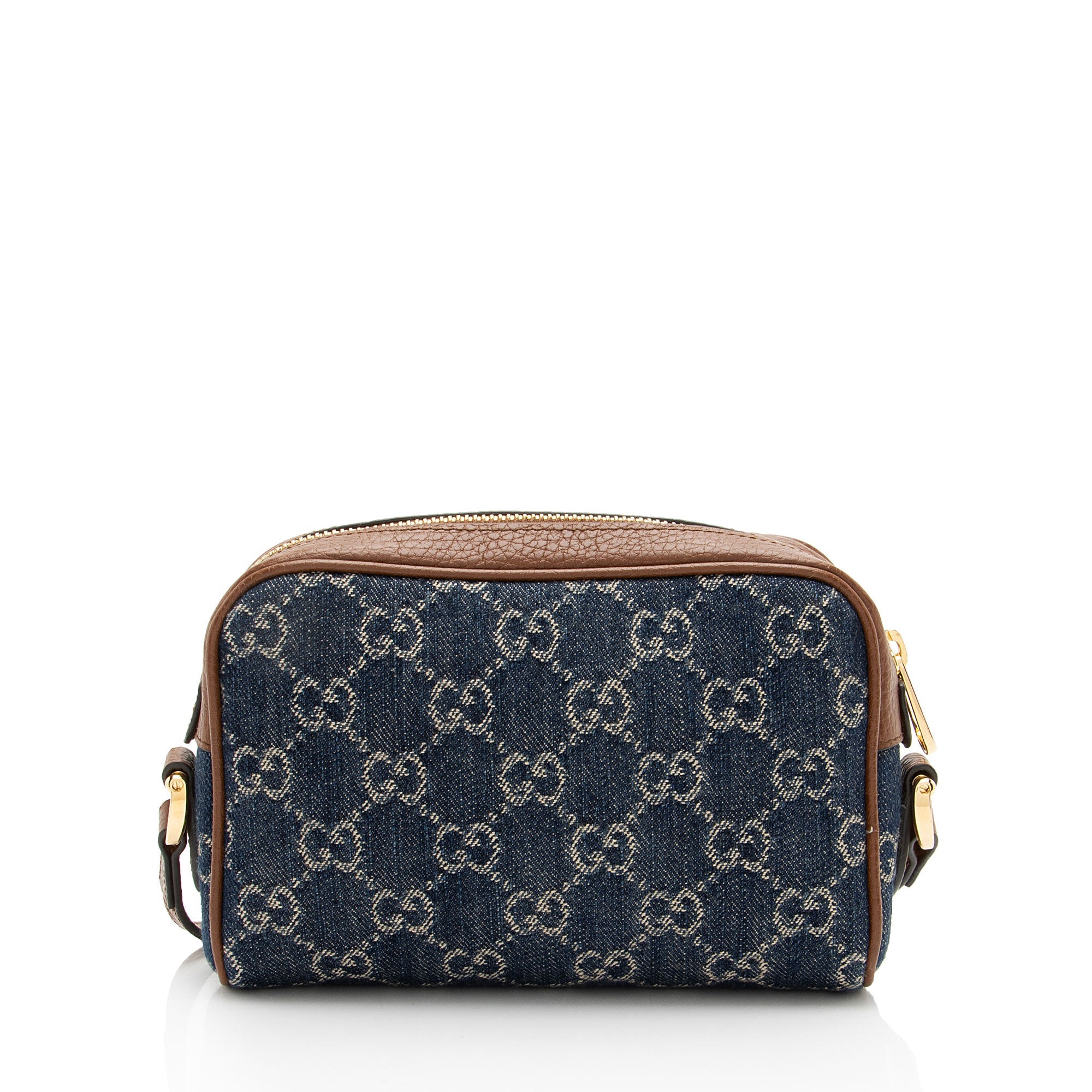 Gucci GG Denim Ophidia Mini Shoulder Bag
