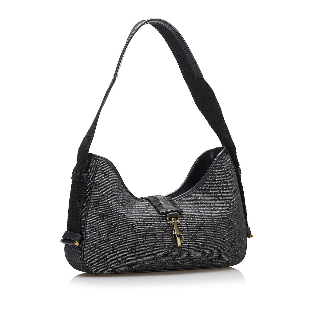 Gucci GG Denim Shoulder Bag (SHG-Ed4iPf)