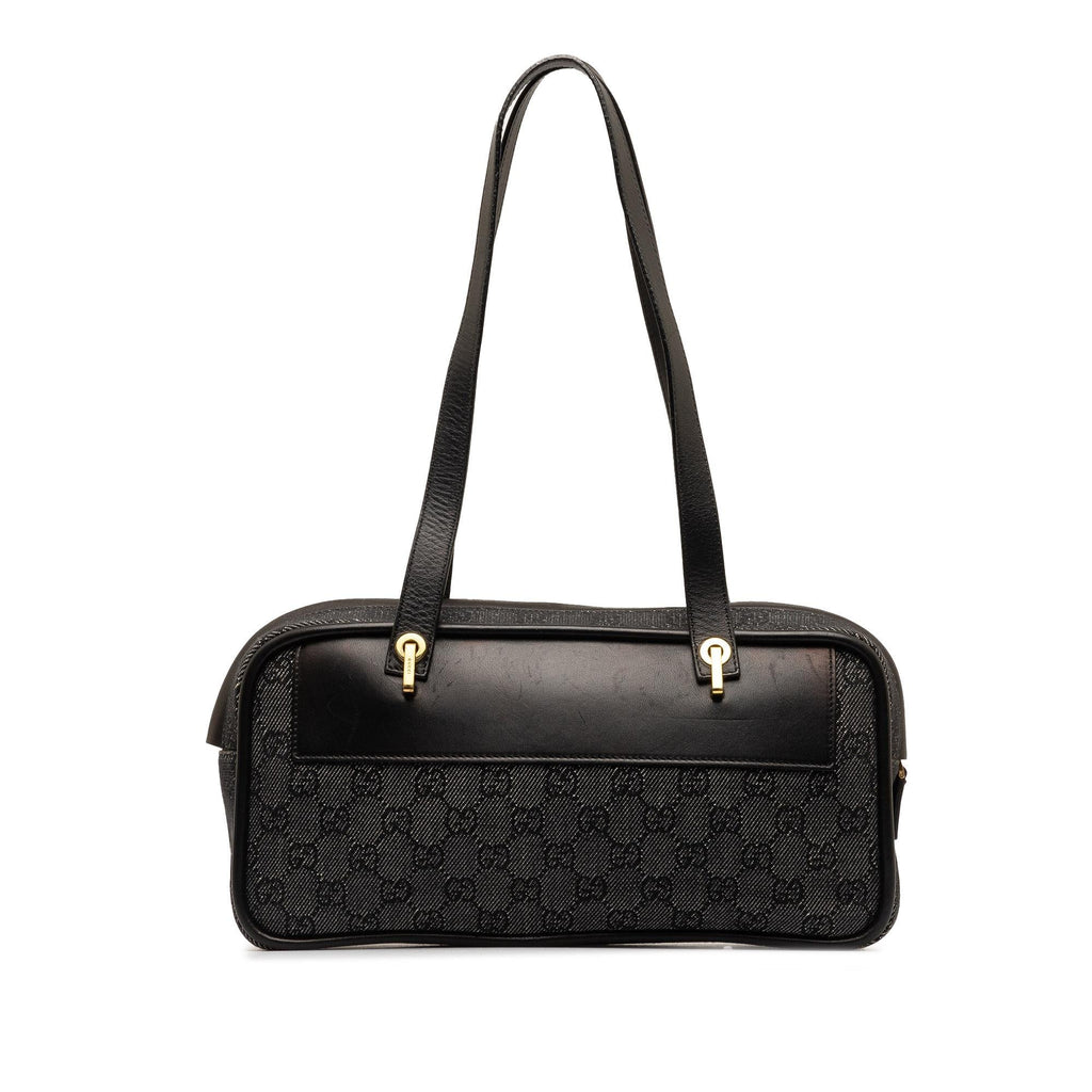 Gucci GG Denim Shoulder Bag (SHG-QwDGp7)