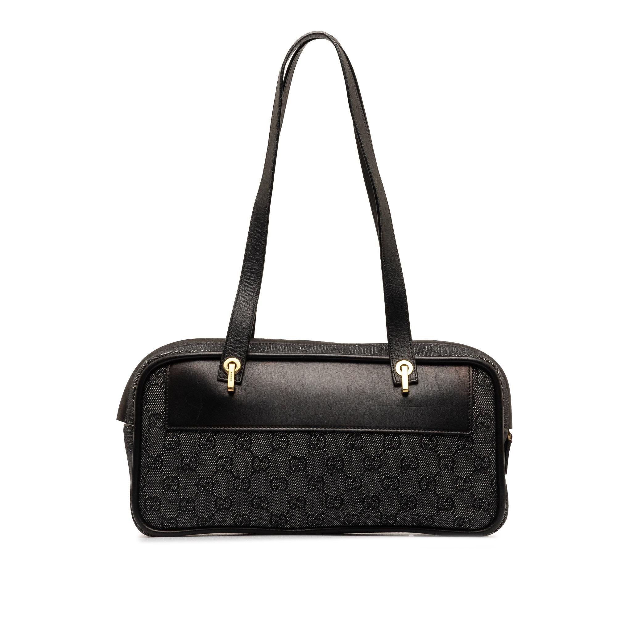 Gucci GG Denim Shoulder Bag (SHG-QwDGp7)