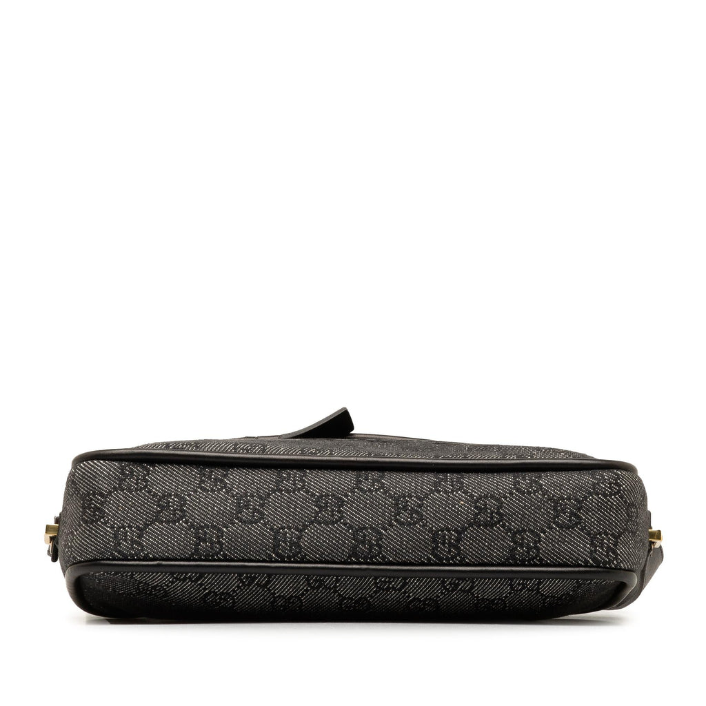 Gucci GG Denim Shoulder Bag (SHG-T2x2kb)