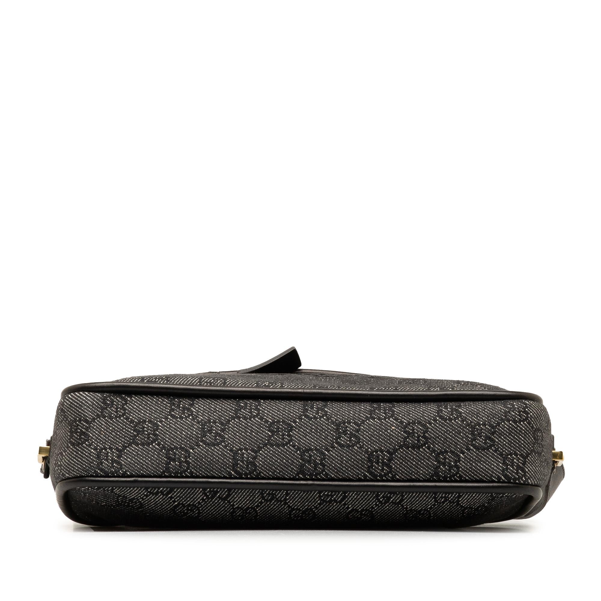 Gucci GG Denim Shoulder Bag (SHG-T2x2kb)