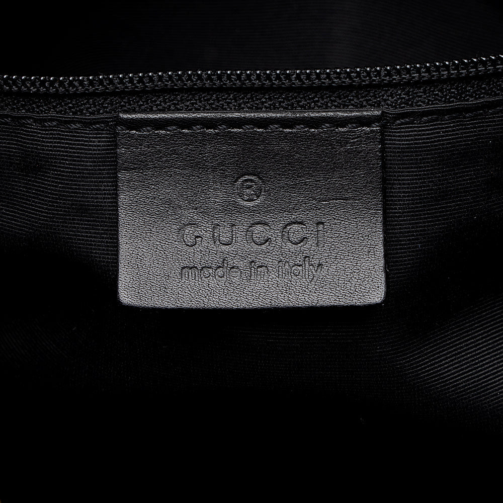 Gucci GG Denim Structured Shoulder Bag (SHF-19556)