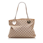 Gucci GG Eclipse Canvas Tote Bag (SHG-hlxc2U)