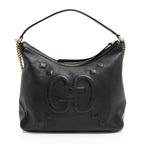Gucci Jumbo GG Embossed Calfskin Apollo Large Shoulder Bag