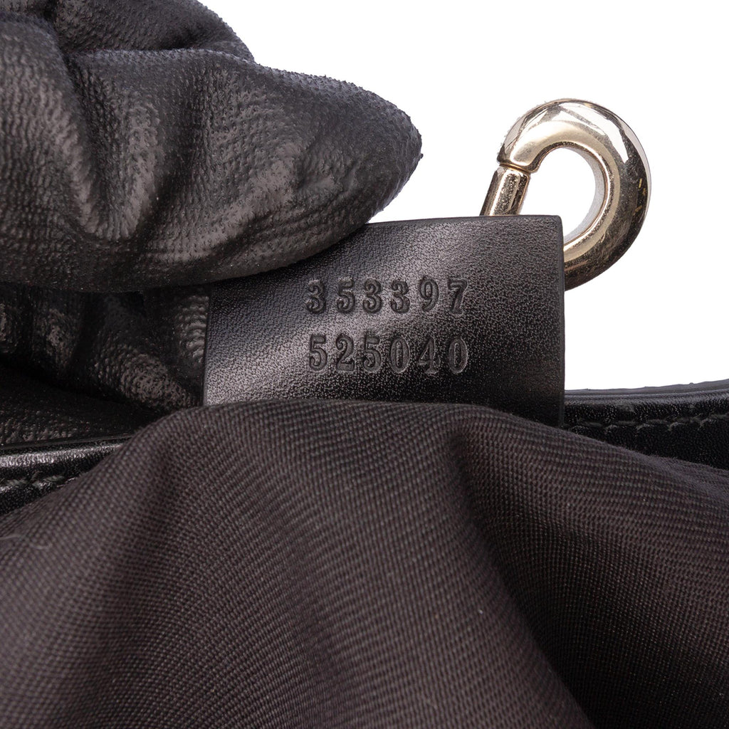 Gucci GG Embossed Leather Hilary Lux Tote