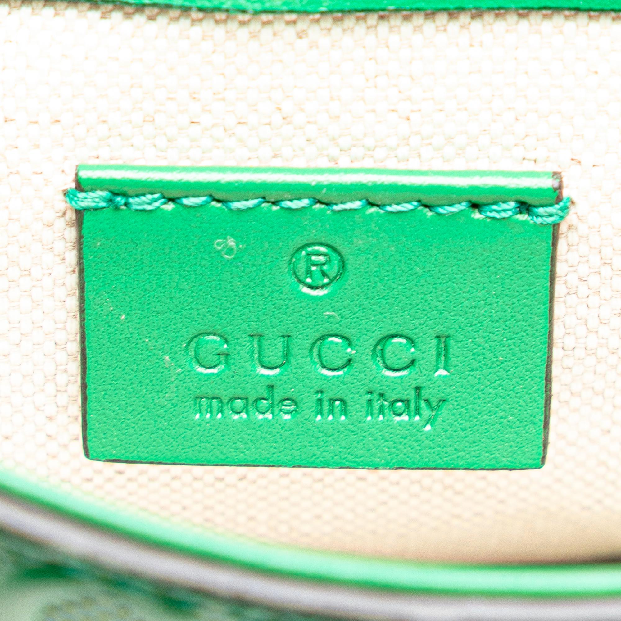 Gucci GG Embossed Perforated Double Belt Bag (SHG-a0WLGw)