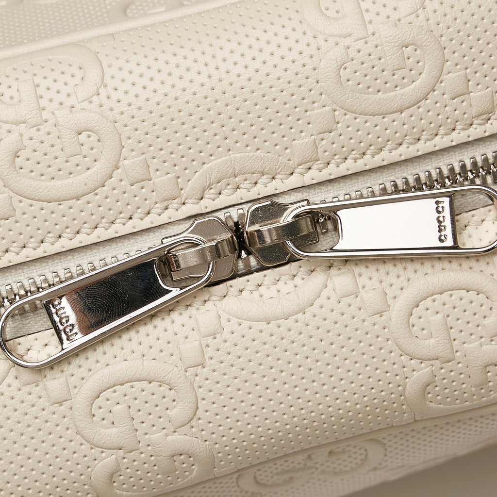 Gucci GG Embossed Perforated Square Bag (SHG-35081)