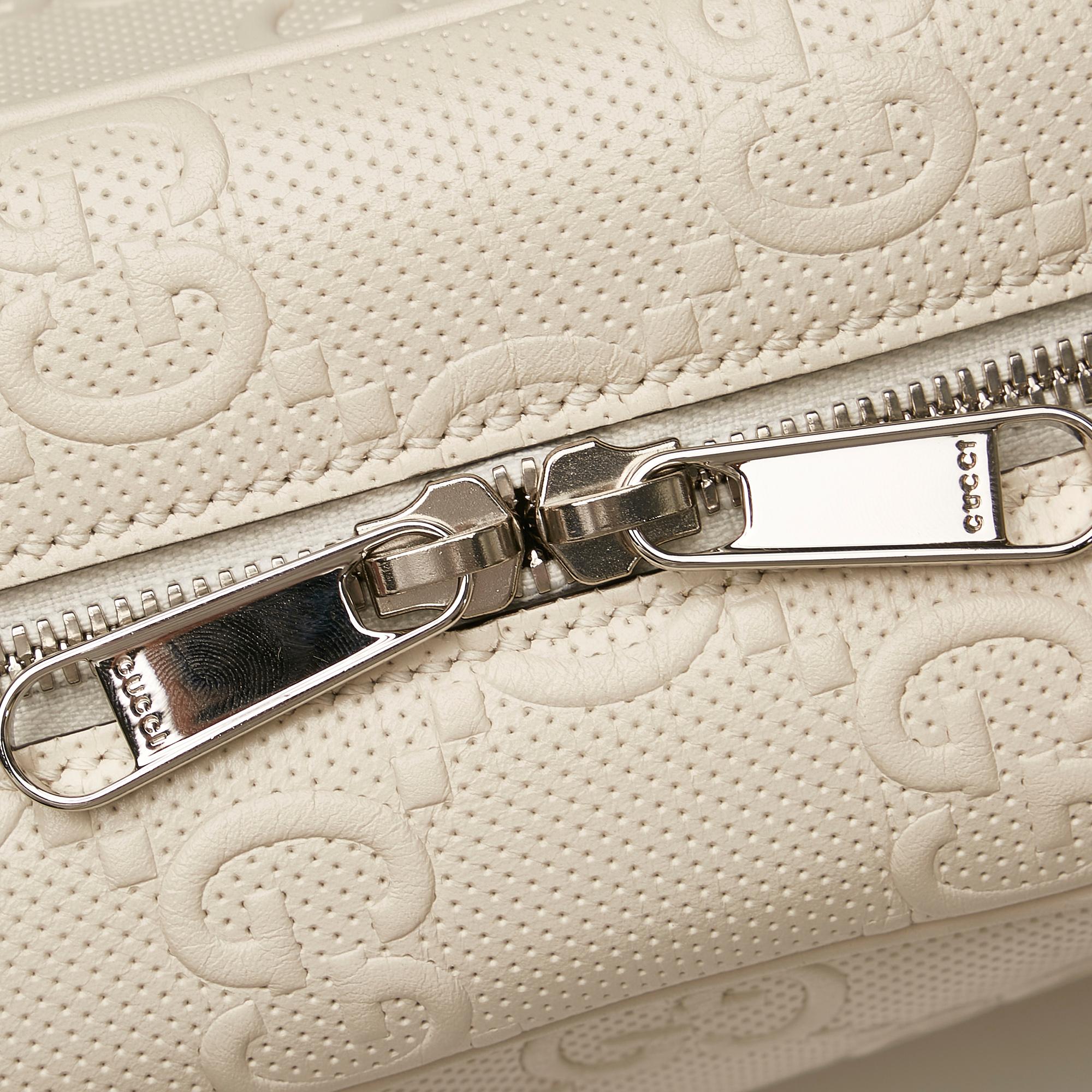 Gucci GG Embossed Perforated Square Bag (SHG-35081)