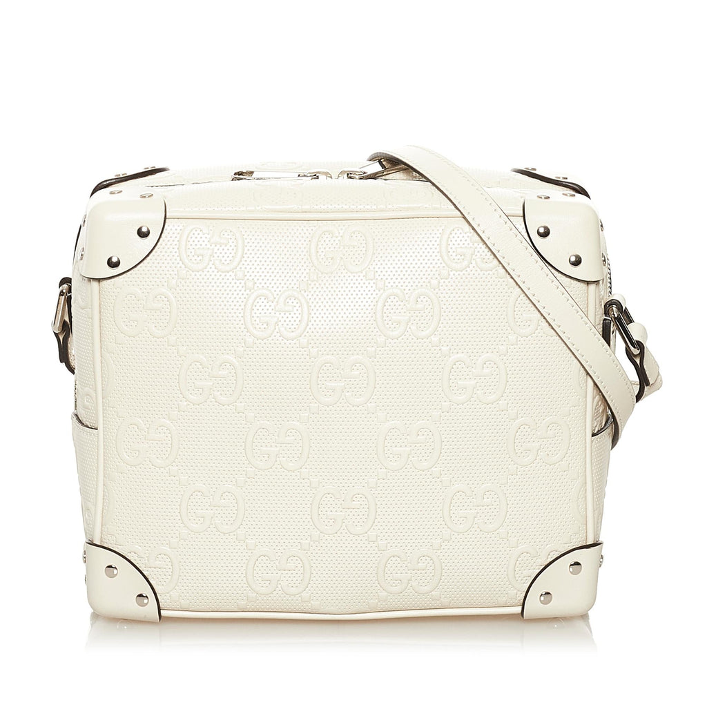 Gucci GG Embossed Perforated Square Bag (SHG-35081)